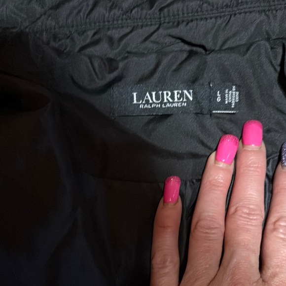 Ralph Lauren Black Utility Jacket with Quilted Design - Picture 5 of 11